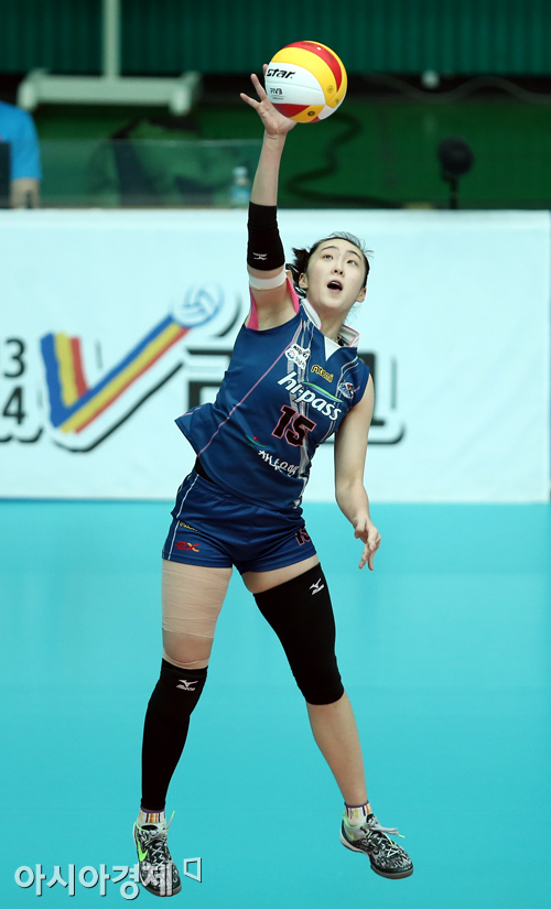 [포토] 황민경 '강력한 서브~'