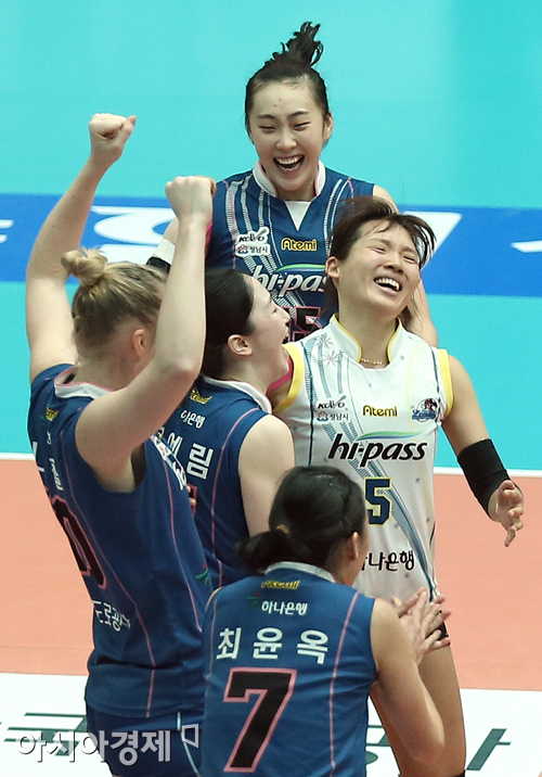 [포토] 도로공사 승리 기쁨~