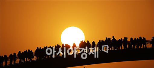 [포토]'희망 한국' 새 아침 밝았다