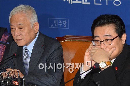 [포토]통화하는 전병헌 원내대표