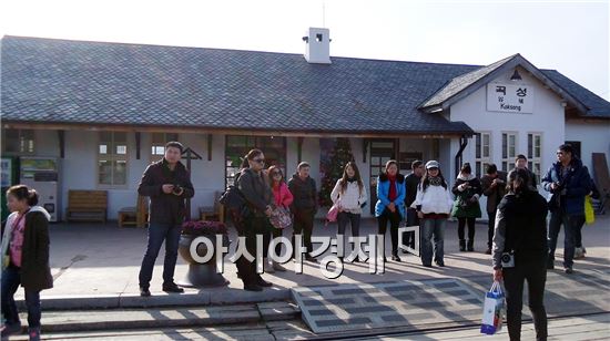 중국 하남성 여행사 대표, 곡성기차마을 방문