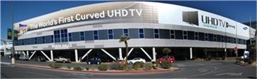 [포토]"세계 최대 커브드 UHD TV 기대하세요"