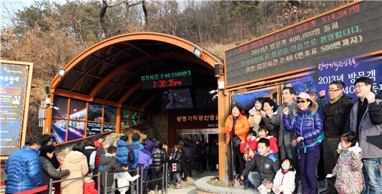 '광명가학광산동굴' 3월말까지 휴관
