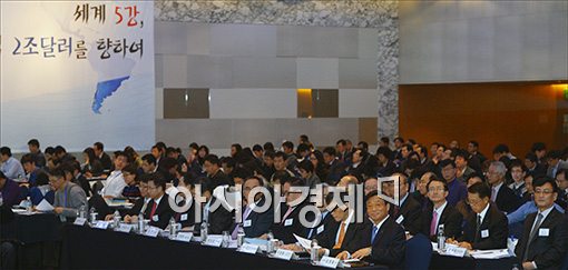 [포토]코트라, 세계시장 진출전략 설명회 개최