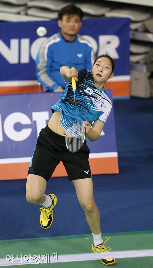 [포토] 성지현 '강력 스매싱'