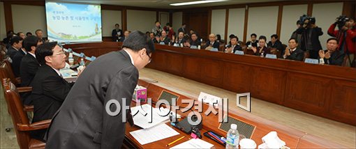 [포토]새해 인사하는 이동필 장관