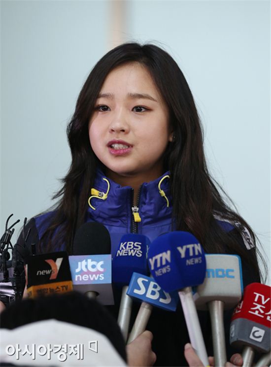 [포토] 각오 밝히는 리듬체조요정 손연재