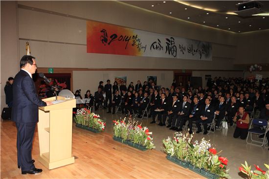 고재득 성동구청장 "교육 복지 건강 등 사업 내실 기해"