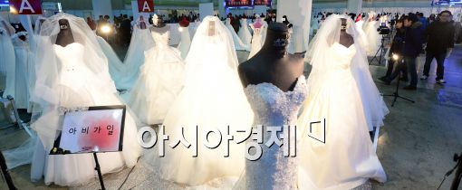 [포토]다양한 웨딩드레스가 한눈에