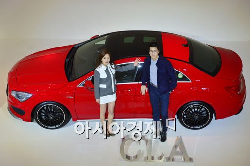 [포토]벤츠, 4-도어 쿠페 The New CLA-Class 선보여 