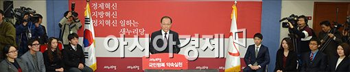 [포토]신년 구상 밝히는 황우여 대표