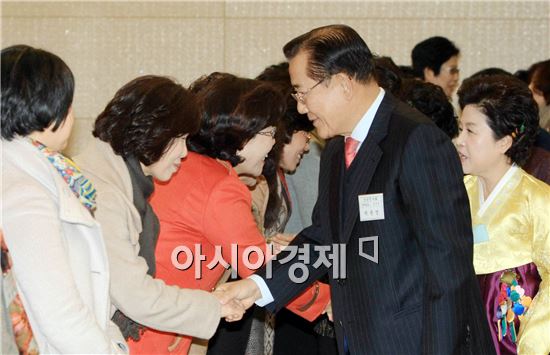 [포토]전라남도 여성지도자 신년인사회 개최