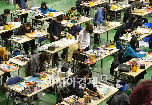 [포토]앉으나 서나 집중 