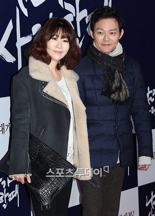 남성진, 김지영 부부가 KBS 2TV '1대 100'에 출연해 부부애를 과시했다.