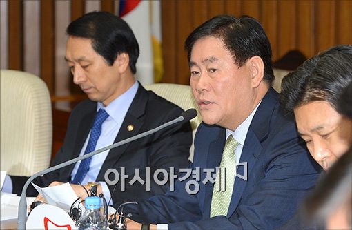 [포토]발언하는 최경환 원내대표