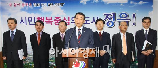 김생기 정읍 시장, “시민이 행복한, 자랑스러운 정읍 만들기 주력”