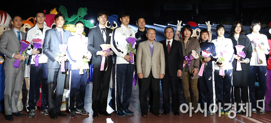 [포토] 우리가 프로배구 베스트7!