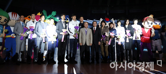 [포토] V리그 10주년 남녀 베스트 7