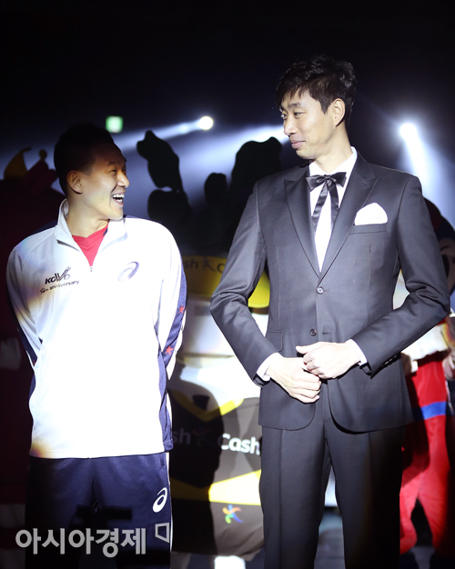 [포토] 여오현-김세진 '우리가 V리그 레전드~'