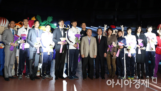 [포토] V리그 10주년 남녀 베스트 7