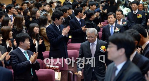 [포토]사법연수생 수료식에 참석한 양승태-황교안