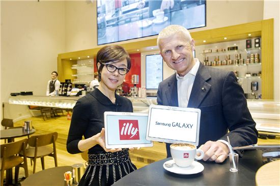 삼성전자, 이탈리아 커피 브랜드 일리카페와 협력