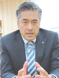 일본 편의점 업체 로손의 다마츠가 겐이치 최고운영책임자(COO)