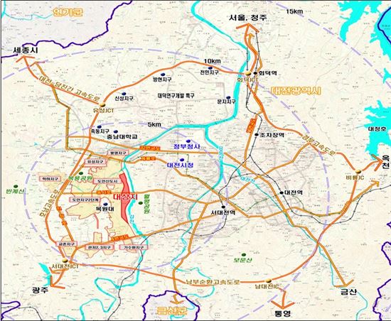 친수구역 개발 대거 확충…대전·나주·부여 지정
