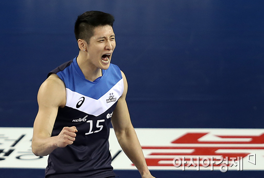 [포토] 포효하는 문성민