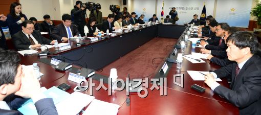 [포토]'금융서비스업 발전 민관합동 회의'