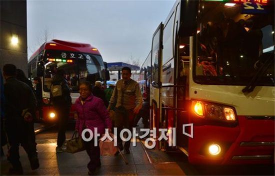 [포토]'우리 아들래미 보러 가야지유'