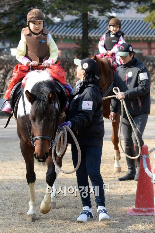 [포토]즐거운 조랑말 타기