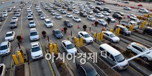 [포토]막히는 고속도로