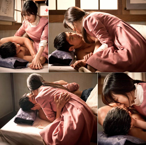 김현중·진세연, '감격시대'에서 손 잡더니 입술까지…