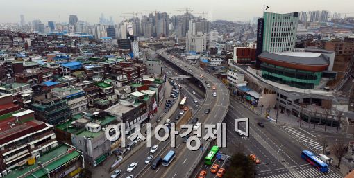 [포토]아현고가도로 철거, 6일 오후부터 차량통제 실시