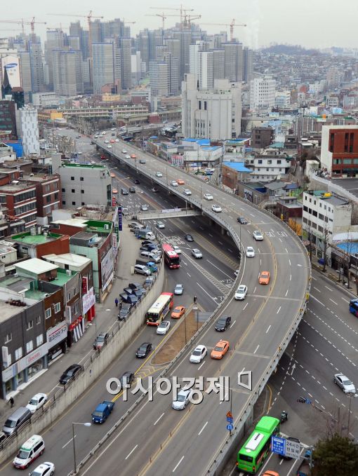 [포토]철거 들어가는 아현고가도로