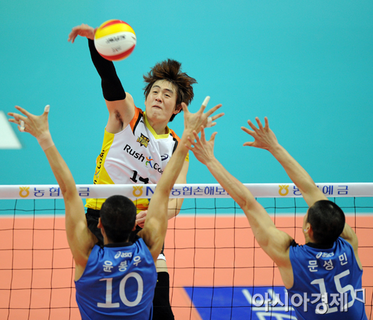 [포토] 송희채 '정면 돌파!'