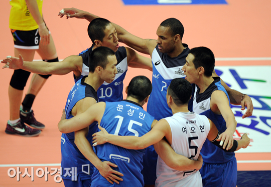 [포토] 현대캐피탈 득점 기쁨