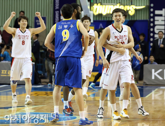 [포토] KGC '종료 직전 짜릿 역전승!'