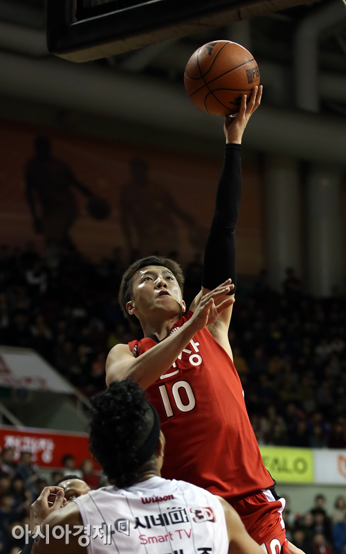 [포토] 박찬희 '제발 들어가라'