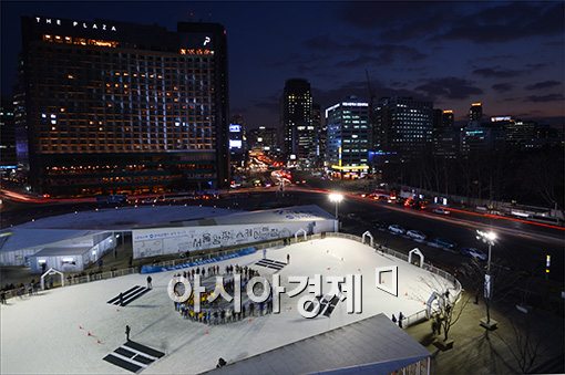 [포토]서울시민의 '소치올림픽 응원'