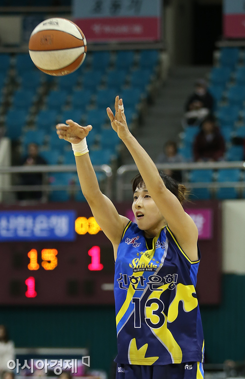 [포토] 슛 쏘는 김단비