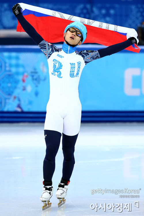 안현수, 8년 만에 올림픽 메달…1500m 銅