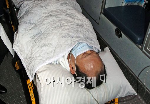 [포토]중앙지법 출석한 김승연 한화 회장