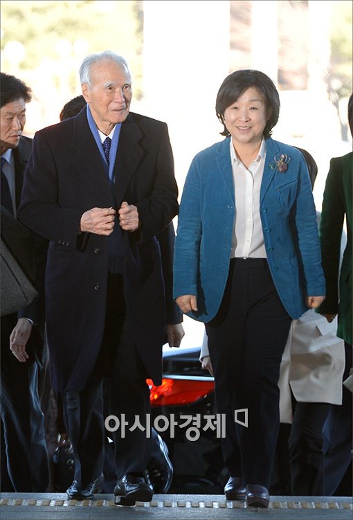 [포토]국회 찾은 무라야마 전 일본 총리