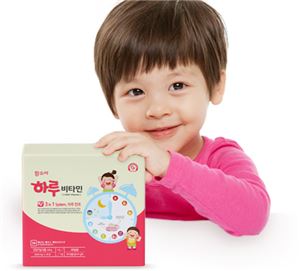 함소아제약, 어린이 종합 비타민 '하루비타민' 출시