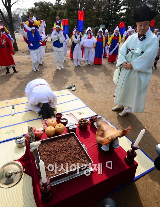 [포토]정월대보름맞이, '보름고사'