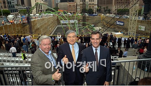 [포토]엄지손가락 치켜 든 조양호 회장