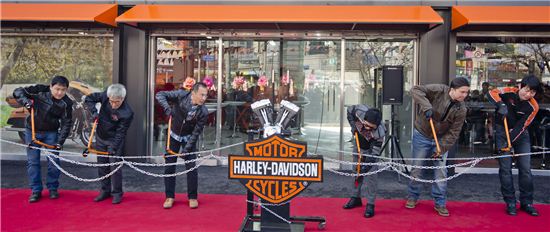 할리데이비슨코리아, 일산점 개점 이벤트 성황 종료