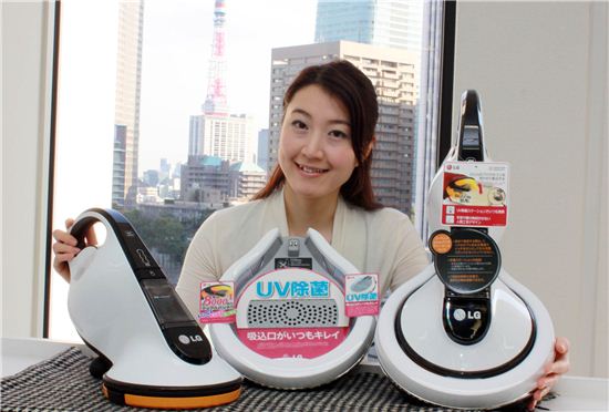 LG전자, 무선 침구청소기 '침구킹' 일본 출시 